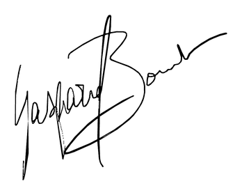 Signature de Gaspard BONTRON